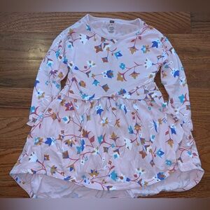 Tea Collection Pink and Blue Raglan Sundress
